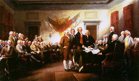 Signing of the Declaration of Independence